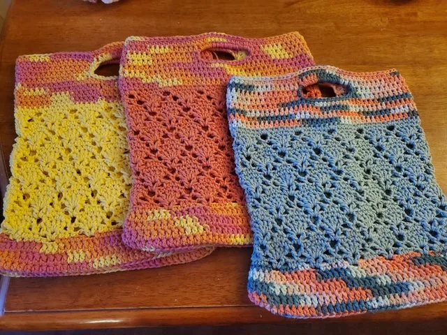 COLORFUL BEACH BAGS - COTTON